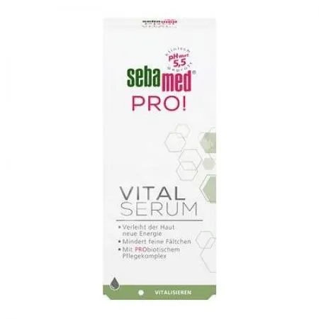 Ser dermatologic revitalizant pentru fata Pro!, 30 ml, Sebamed