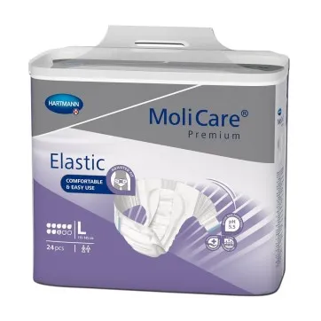 Hartmann MoliCare Premium Elastic 8 pic. L x 24