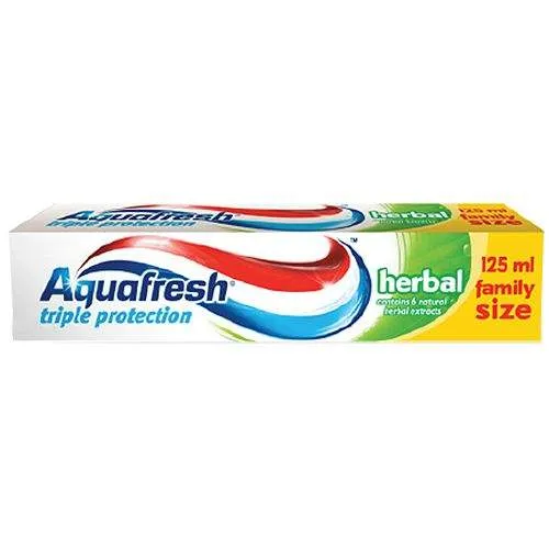 AQUAFRESH HERBAL PASTA DE DINTI 125ML