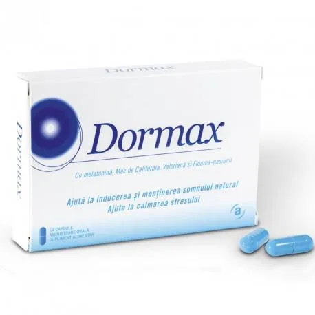 Dormax, 14 comprimate pentru a reduce tulburarile de somn