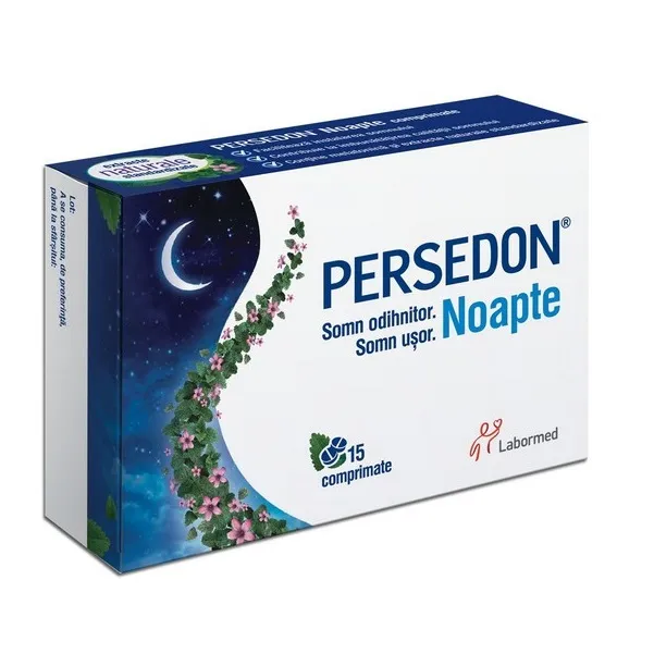 Persedon Noapte x 15 comprimate -Labormed Pharma RO