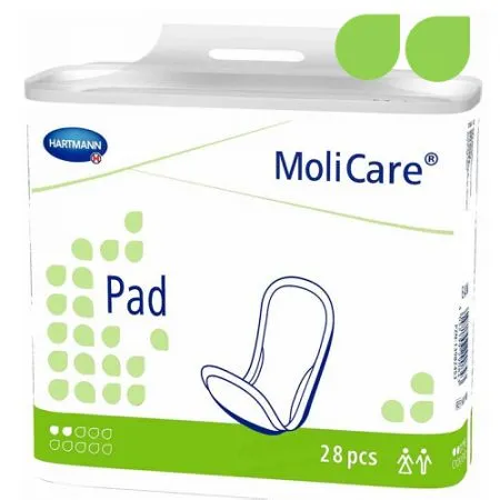 Tampoane absorbante incontinenta MoliCare Pad 2 picaturi, 28 bucati, Hartmann