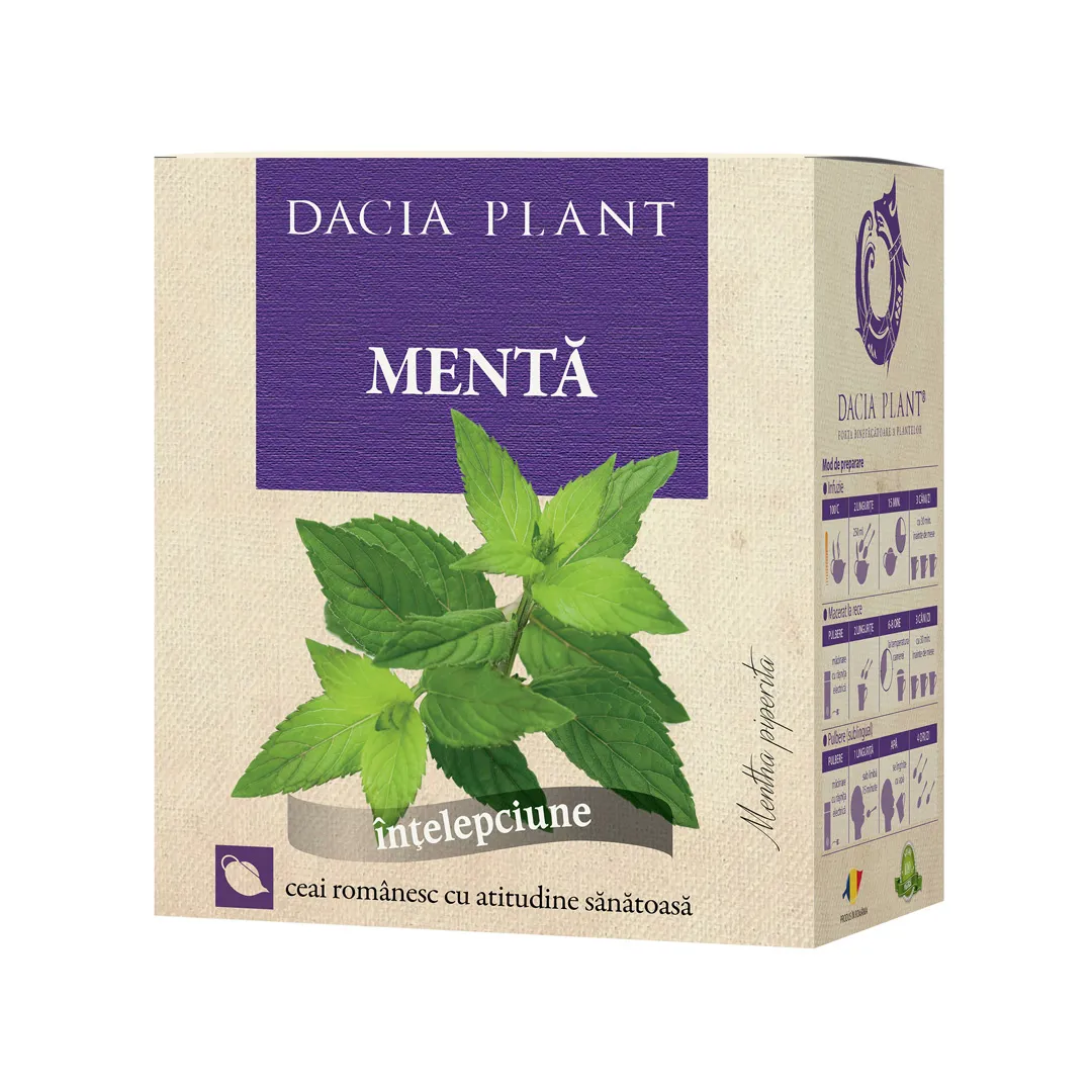 Ceai de Menta, 50 g, Dacia Plant