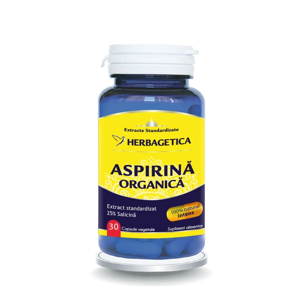 Aspirina Organica 30 capsule