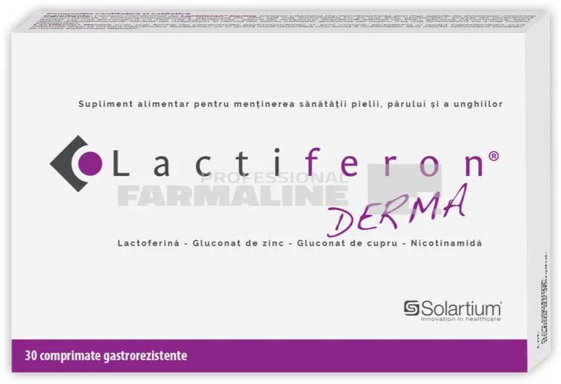 Lactiferon Derma 30 comprimate
