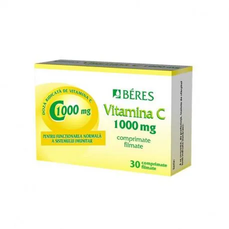 BERES Vitamina C 1000mg x 30 comprimate