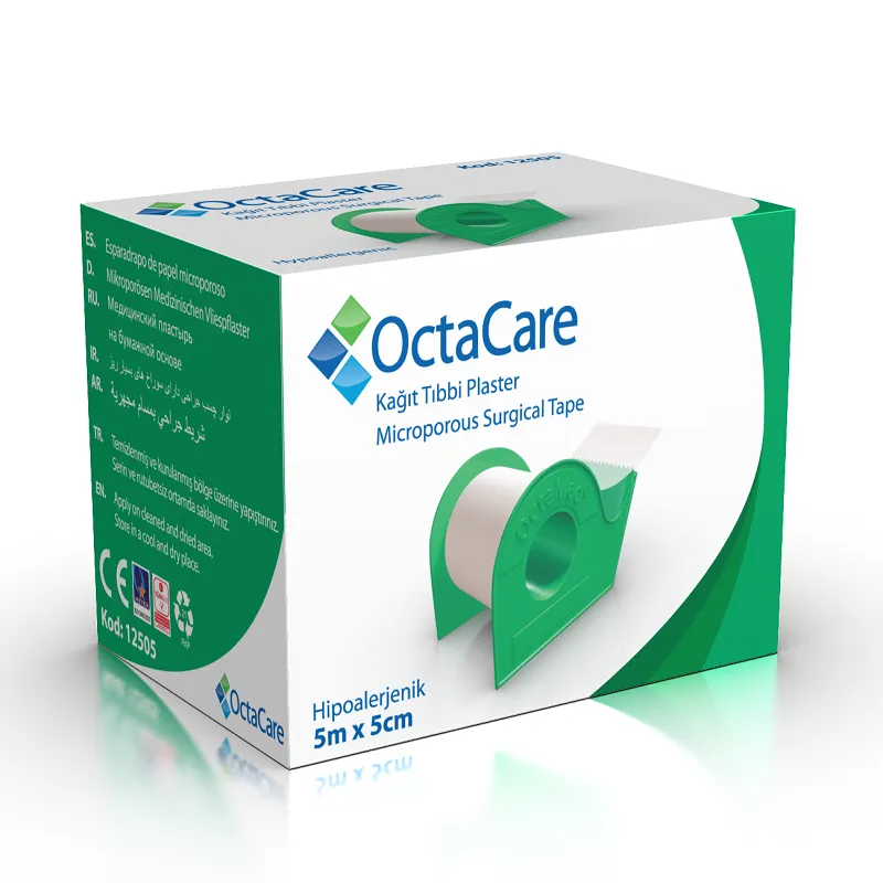 OctaCare Banda adeziva hartie 5 cm x 5 m, Pansiprod