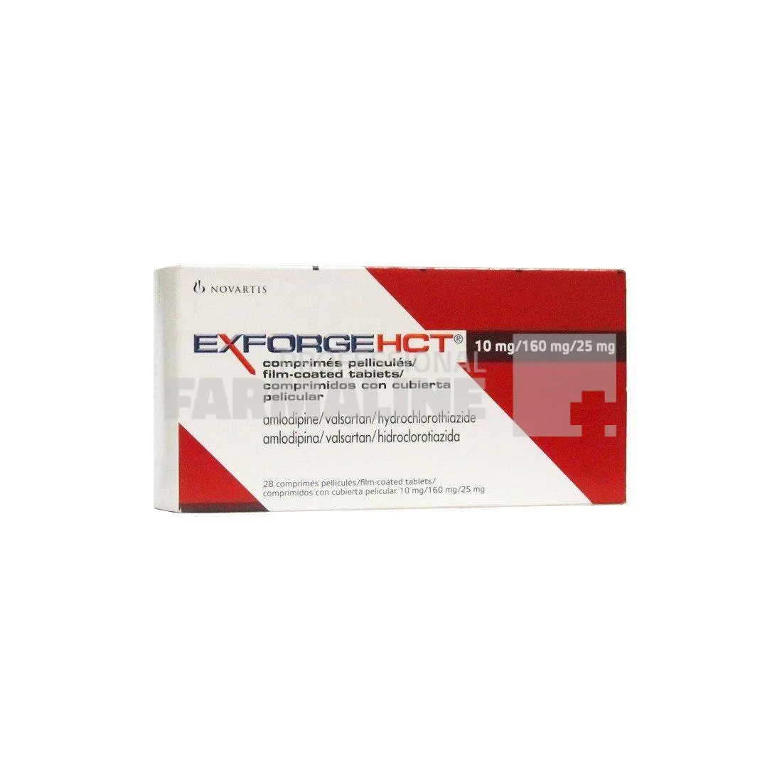 EXFORGE HCT  10mg/160mg/25mg X 28