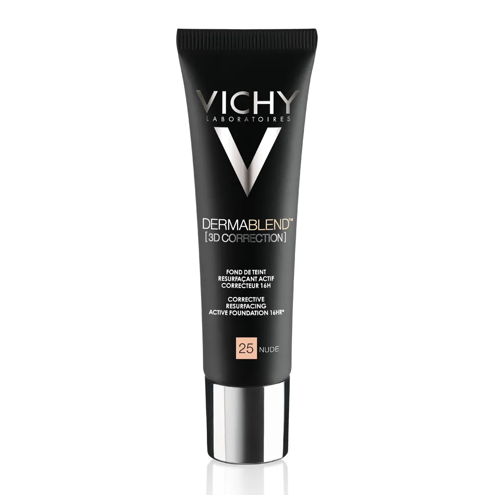 VICHY Dermablend, 3D Fond de ten corector imperfectiuni in relief (acnee, semne post acneice, cicatrici) nuanta 25, 30 ml