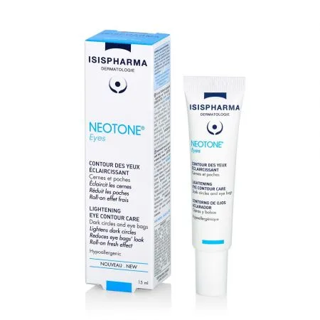 Gel-crema anticearcan Neotone eyes, 15 ml, Isispharma