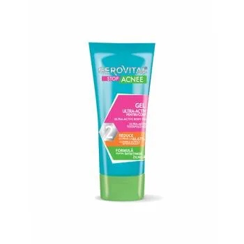 Gel ultra-activ pentru corp Stop Acnee Gerovital, 50ml, Farmec