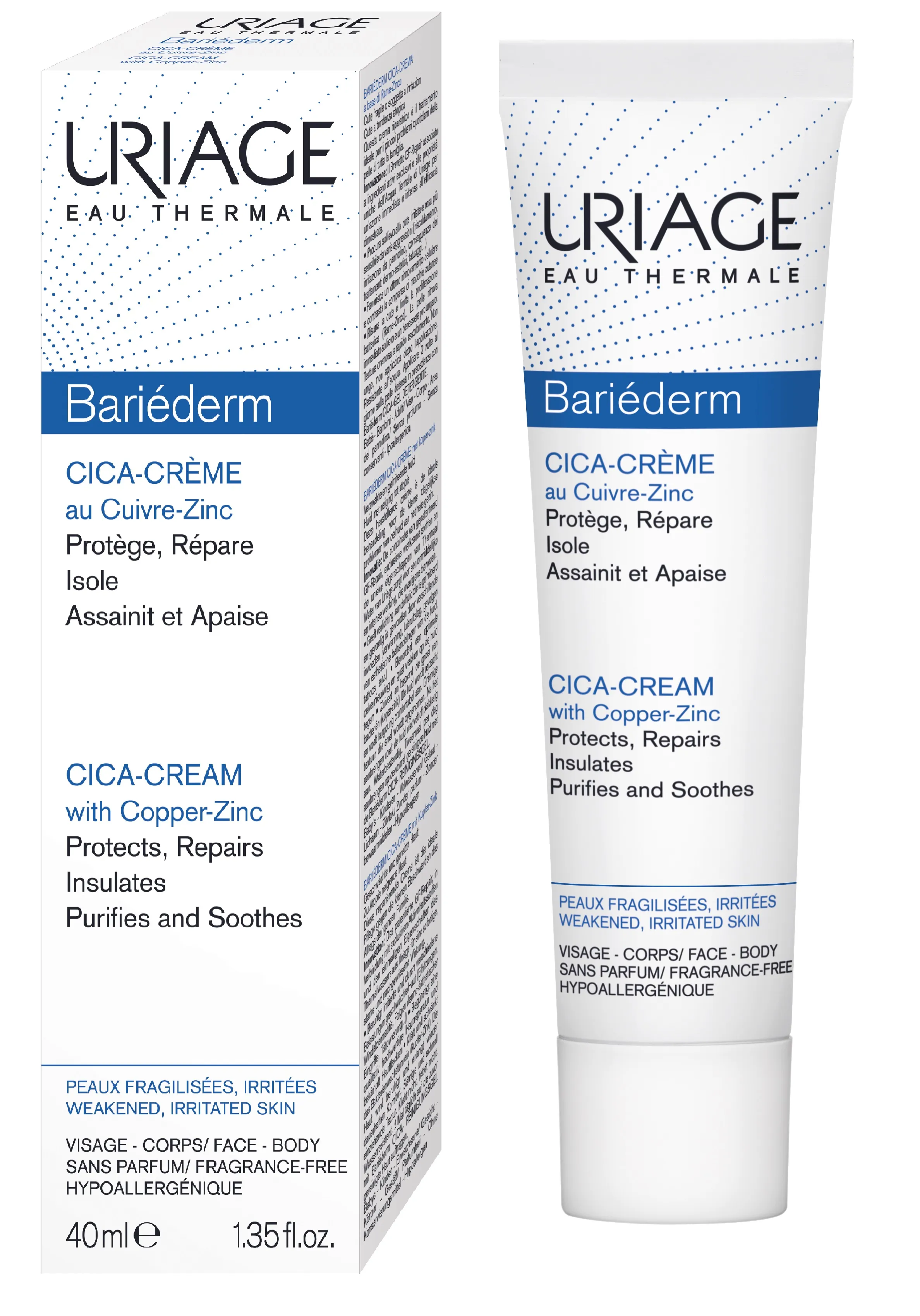 Uriage Bariederm Cica Crema Reparatoare 40ml