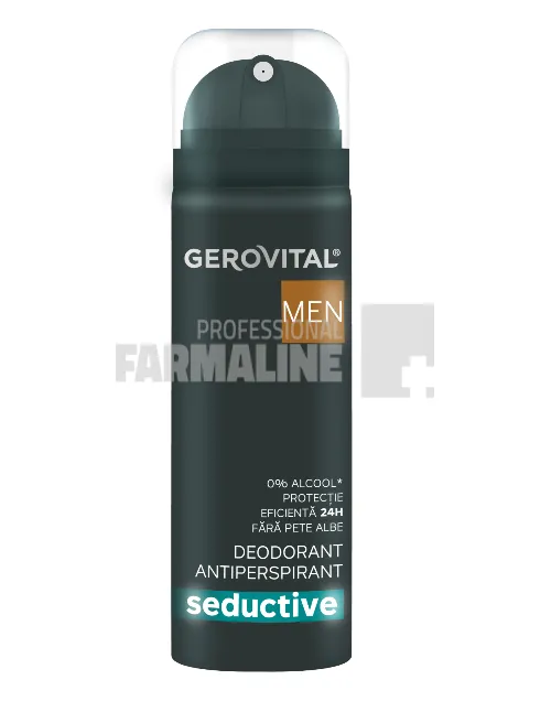 Gerovital Men Deo antiperspitant seduct 150 ml