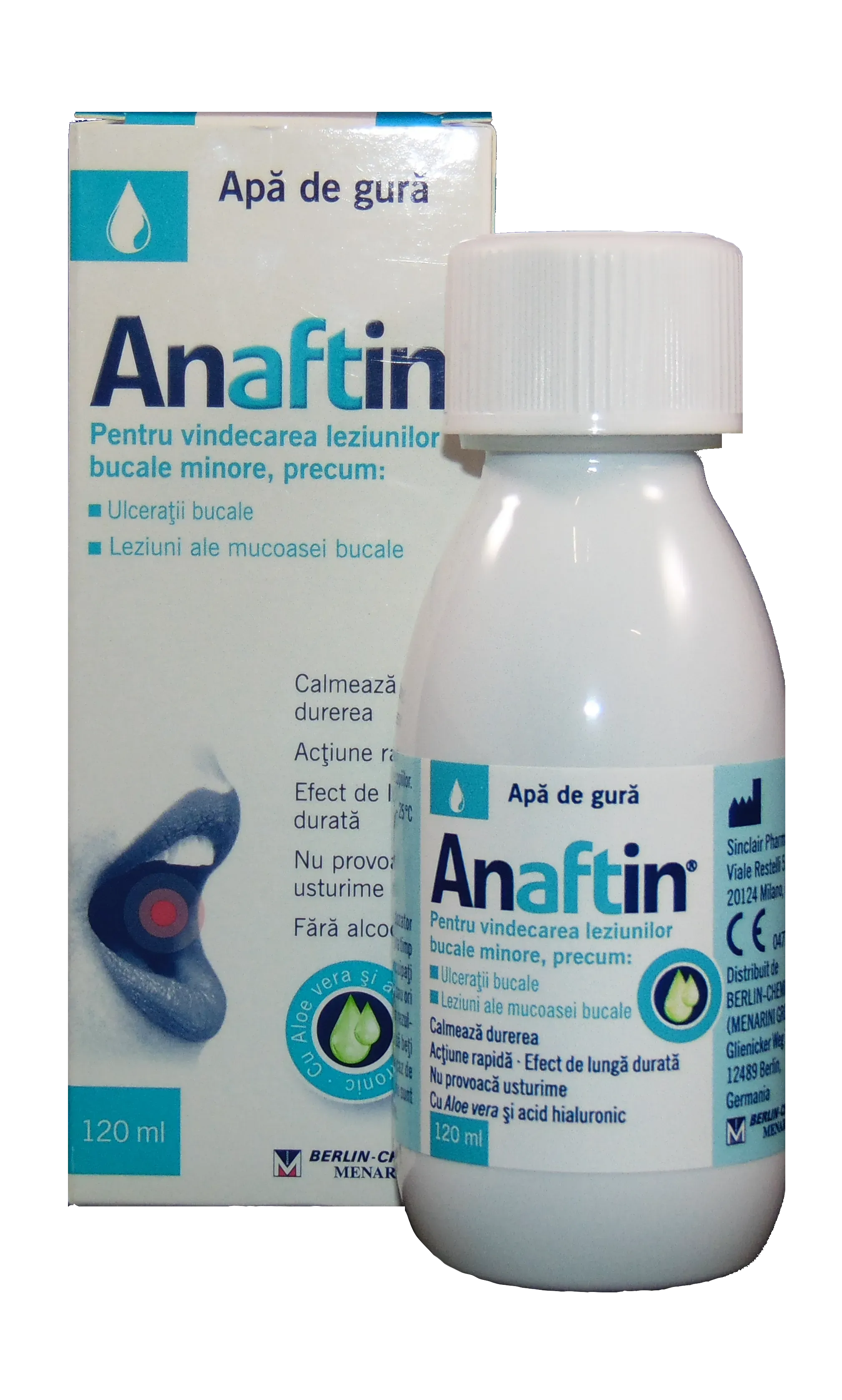 Anaftin 3% apa de gura x 120ml