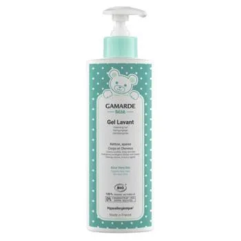 Gel lavant bebelusi pentru par si corp Bio, 400ml, Gamarde