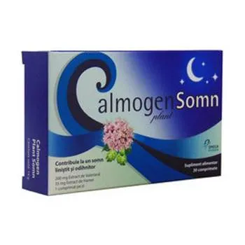 Calmogen Plant Somn, 30 comprimate, Omega Pharma