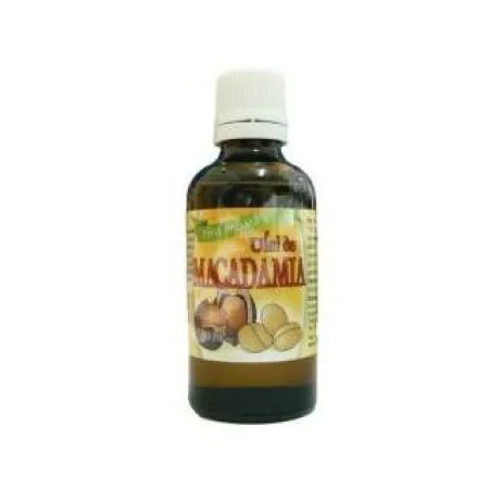 Ulei de Macadamia presat la rece, 50 ml, Herbavit