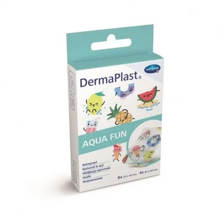 HartMann Plasturi rezistenti la apa DermaPlast Aqua fun, 12 bucati