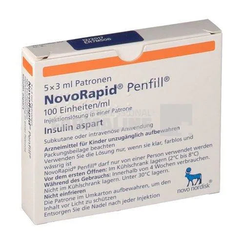 NOVORAPID PENFILL 100 U/ml x 5