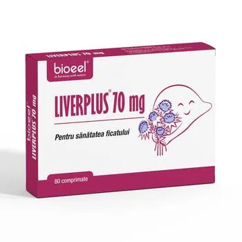 Liverplus 70mg, 80 capsule, Bioeel