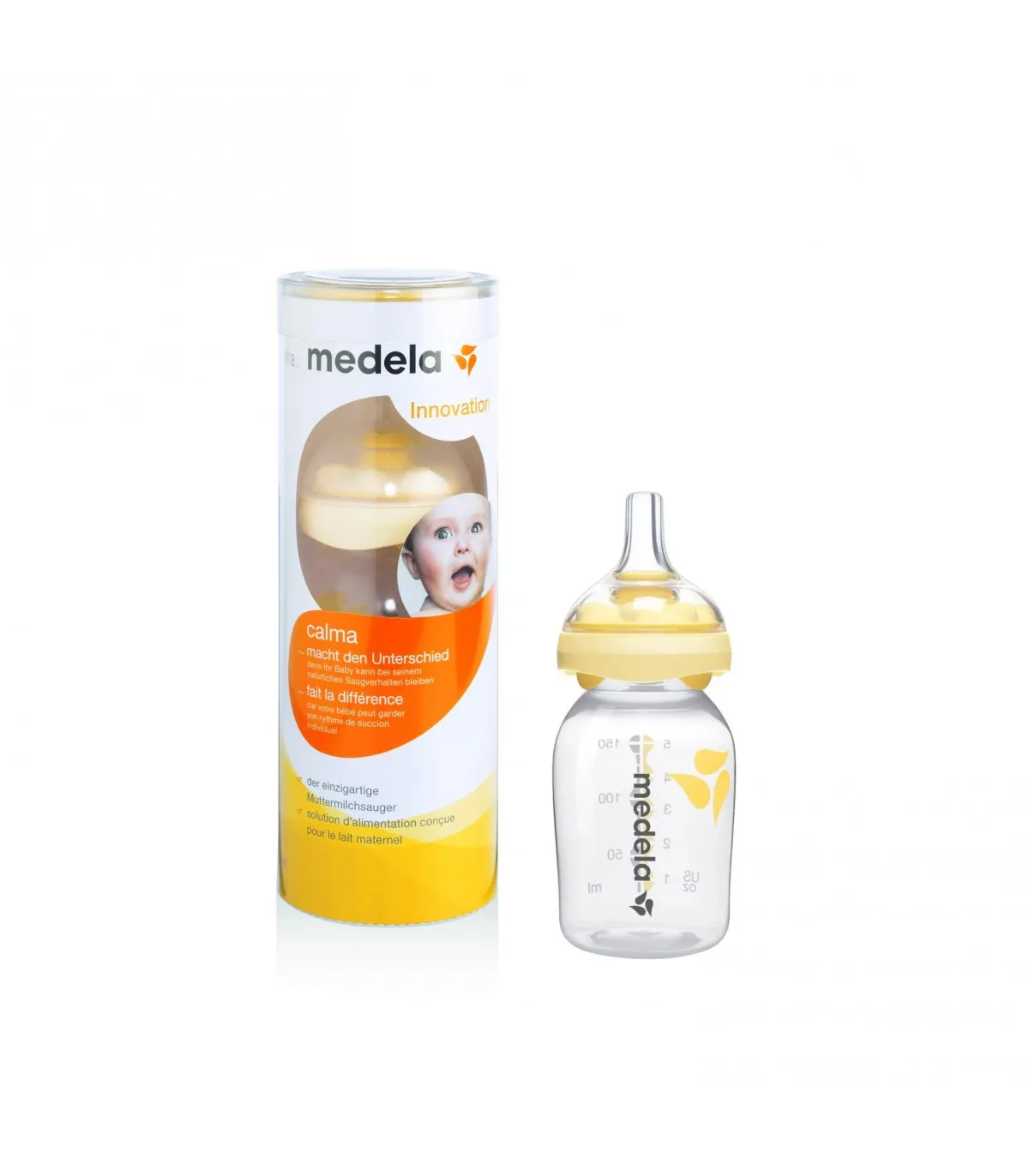 Biberon cu tetina Calma, 150 ml, Medela