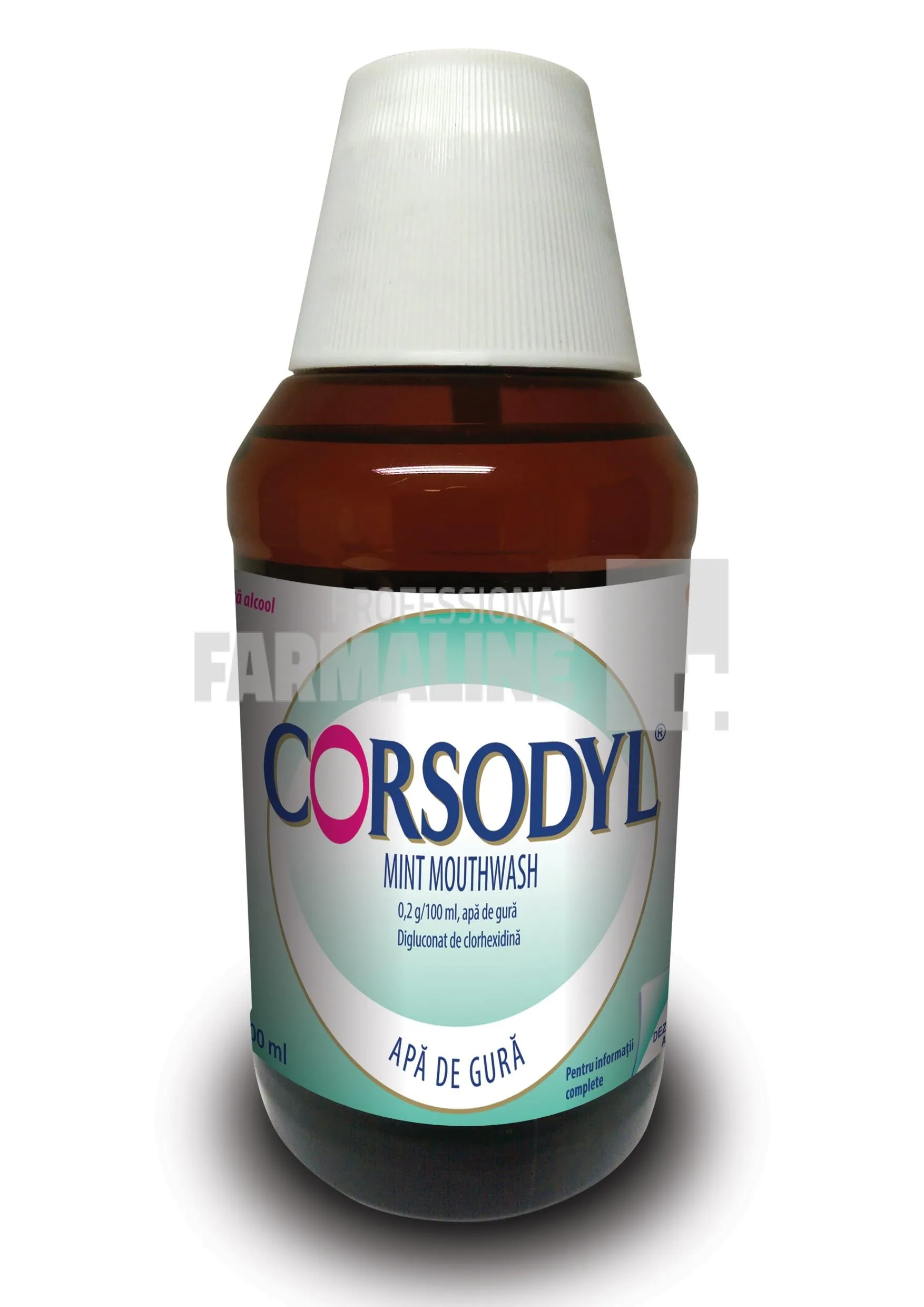 Corsodyl Mint Apa de gura clorhexidina 0.2%
