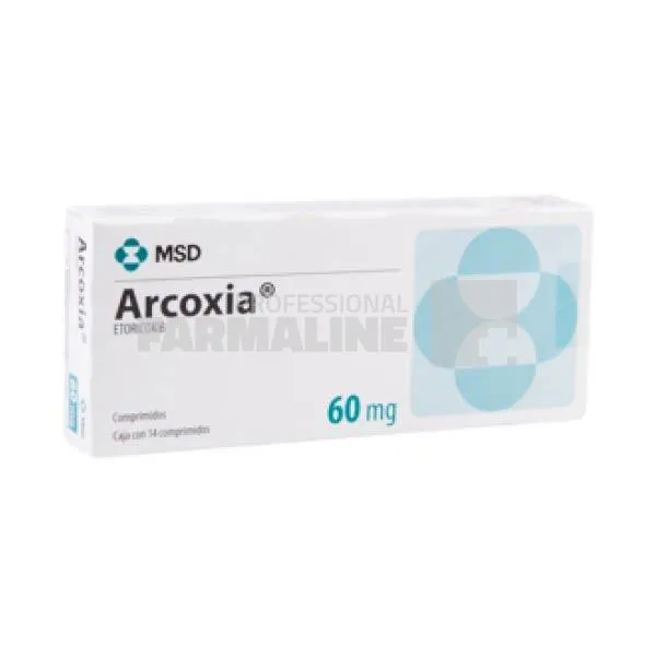 ARCOXIA 60 mg x 14 COMPR. FILM. 60mg MERCK SHARP & DOHME