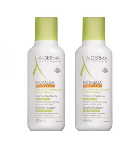 Exomega Control crema emolienta, 400 ml 1+1-50%, A-Derma