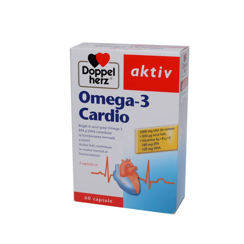 DOPPELHERZ Omega-3 Cardio x 60 capsule