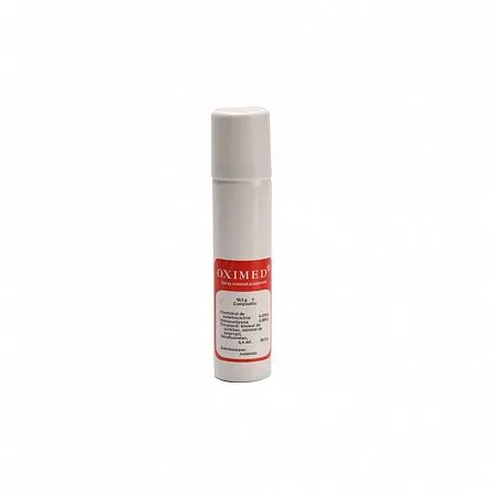 Oximed spray cutanat, 59,5 g, Mebra