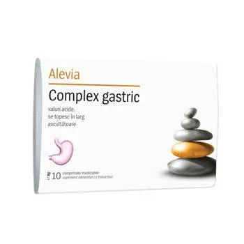 Manson complex gastric, 10 comprimate masticabile, Alevia