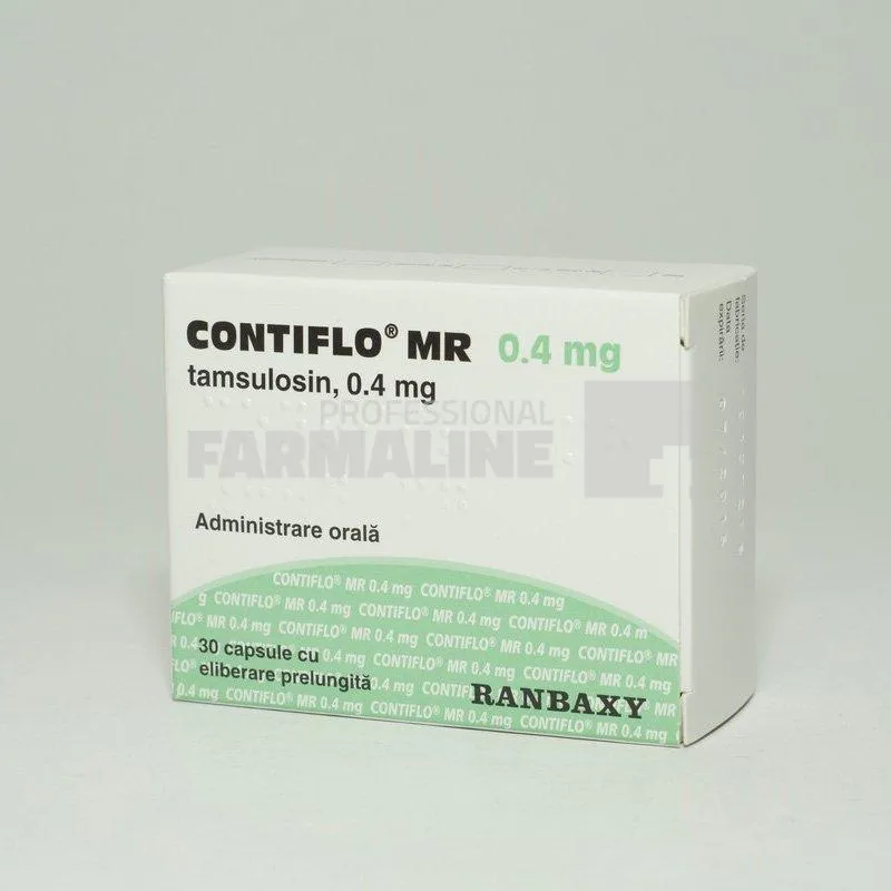 CONTIFLO MR x 30 CAPS. ELIB. PREL. 0,4mg RANBAXY UK LTD. - TERAPIA