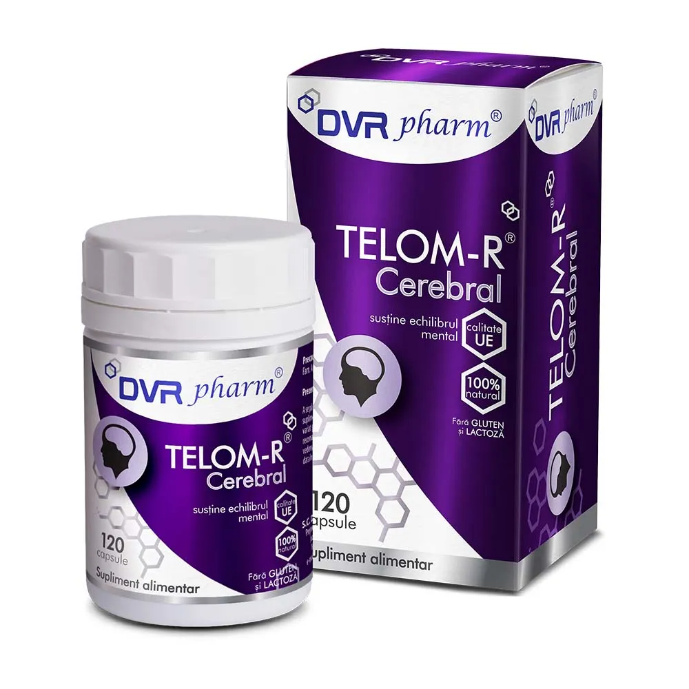 Telom-R Cerebral, 120 capsule, Dvr Pharm