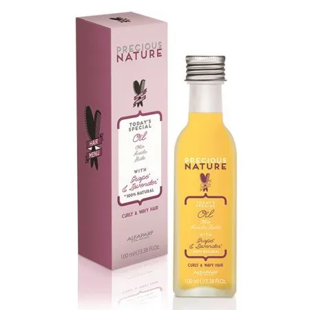 Ulei pretios pentru par ondulat Precious Nature, 100 ml, Alfaparf