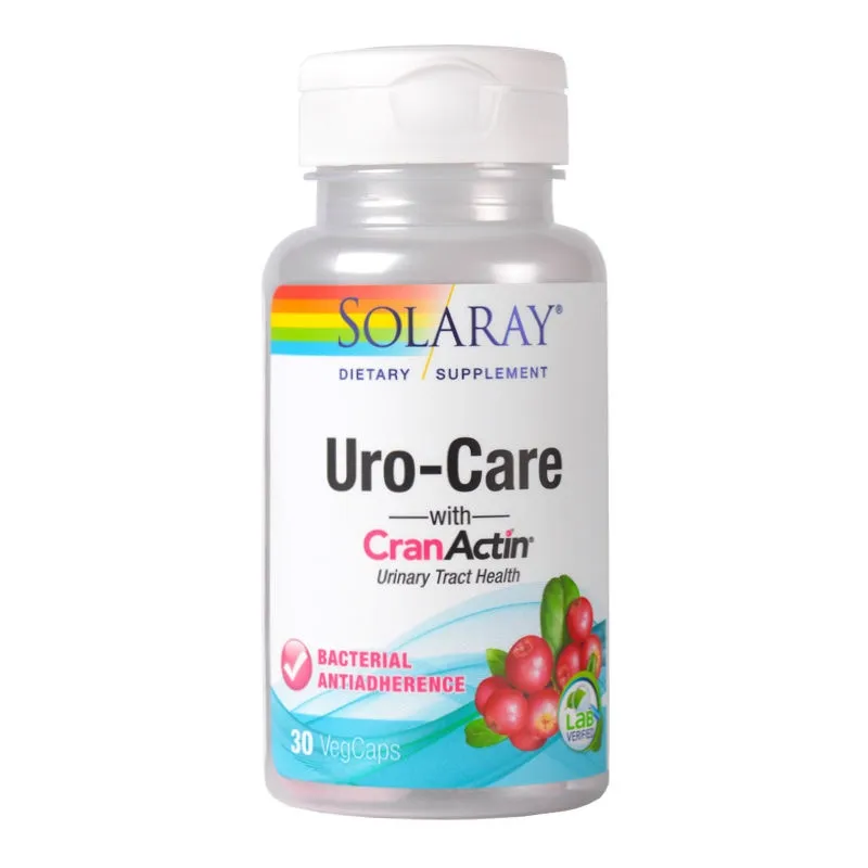 SECOM Uro-Care cu CranActiv, 30 capsule , Solaray