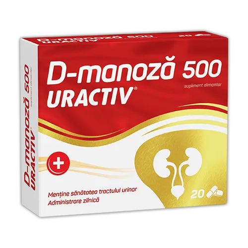 Uractiv D-manoza 500 X 20cps