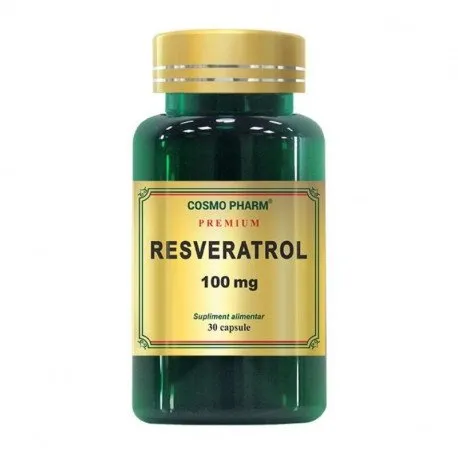 Cosmo Resveratrol 100mg, 30 caps