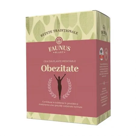 Ceai Obezitate Retete Traditionale, 180 g, Faunus Plant