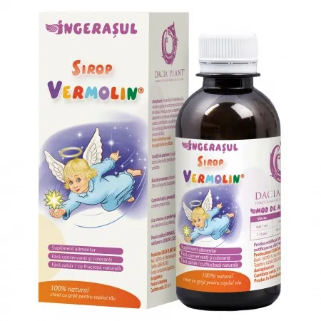 Ingeras-Sirop Vermolin, 200 ml, Dacia Plant