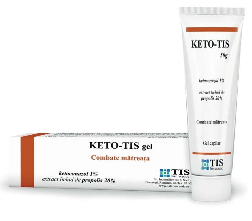 Keto-Tis Gel capilar 1g/20g 50 g