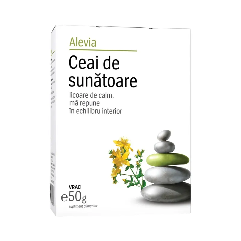 Ceai de sunatoare, 50 g, Alevia