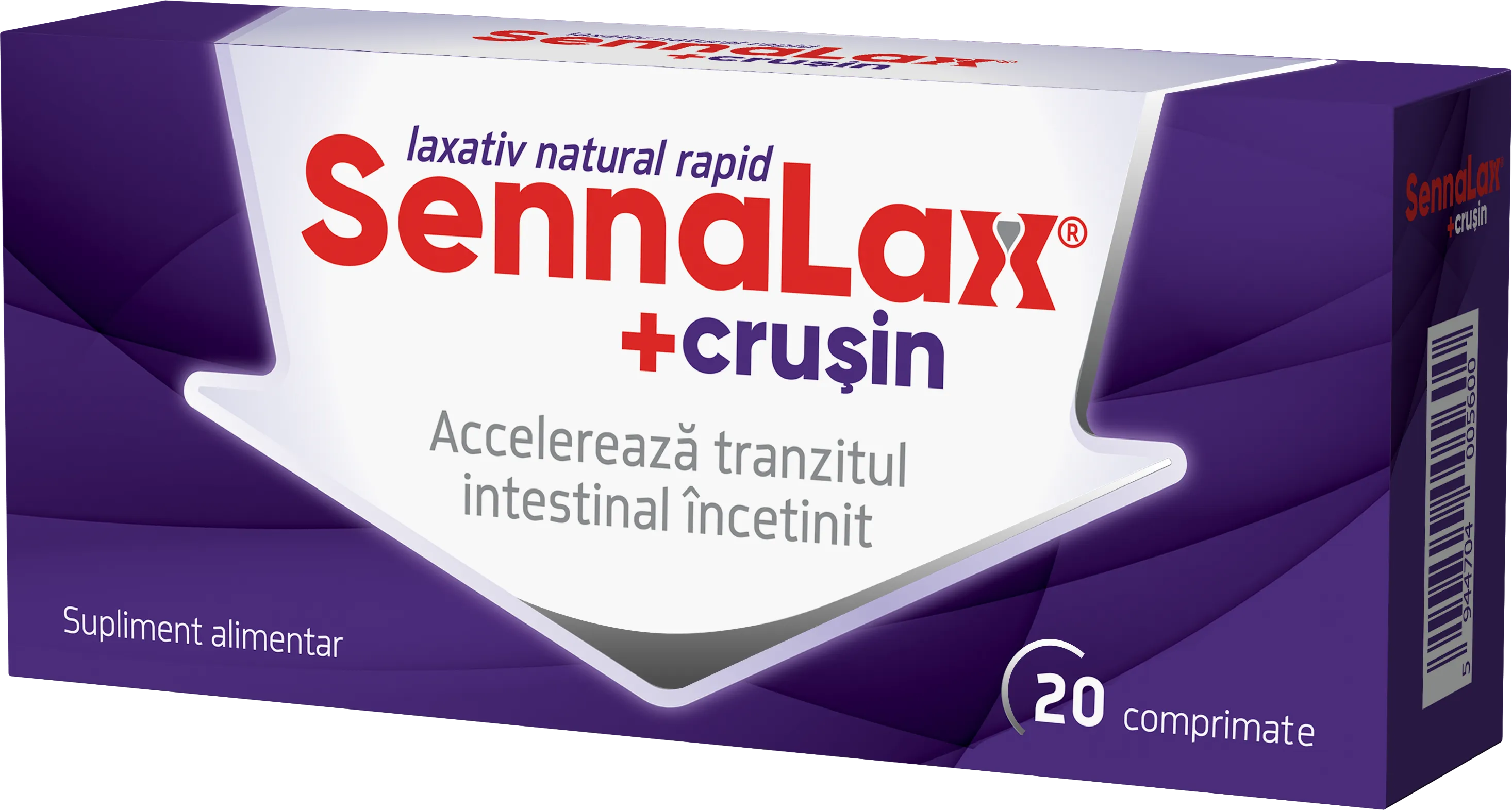 Sennalax plus crusin x 20 comprimate