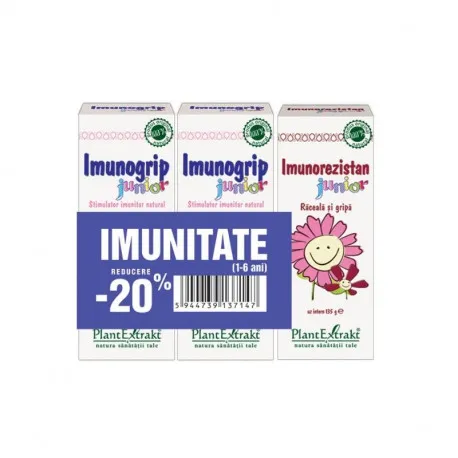 Pachet Plantextrakt Imunitate copii 1-6 ani