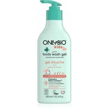 Gel de dus delicat pentru copii 3 ani, 300ml, OnlyBio