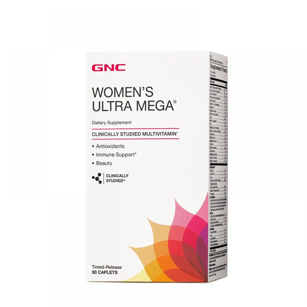 Women's Ultra Mega Multivitamin (90 tablete), GNC