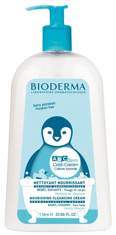 Bioderma ABC Derm Cold Cream Spalare x 1L
