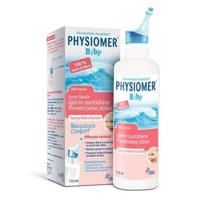 HIPOCRATE PHYSIOMER BABY APA DE MARE 9% NACL 115ML