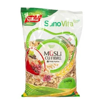 Musli cu fibre, 400g, SanoVita