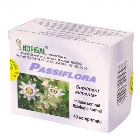 HOFIGAL Passiflora, 40 comprimate