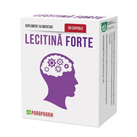 Lecitina Forte, 30 capsule, Parapharm